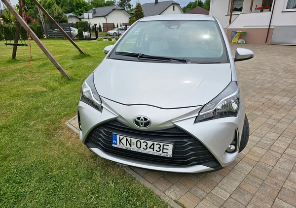 Toyota Yaris cena 55000 przebieg: 33000, rok produkcji 2019 z Jordanów małe 172